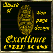 Award of Excellence for Web Page Design